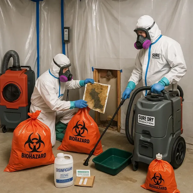 Contaminated Water Handling Protocols process in Oregon, WI