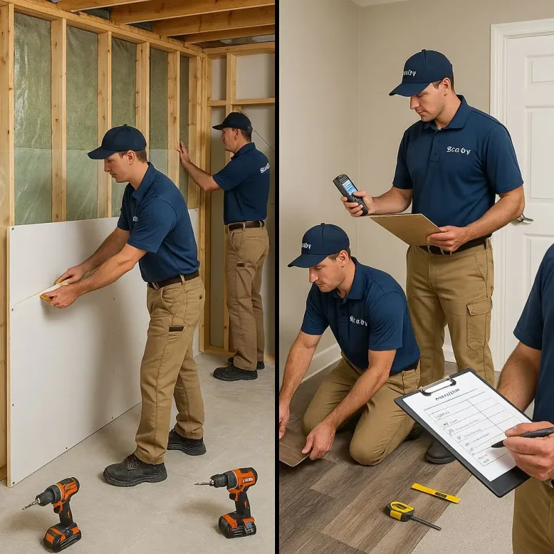 Repairs and Reconstruction process in Oregon, WI